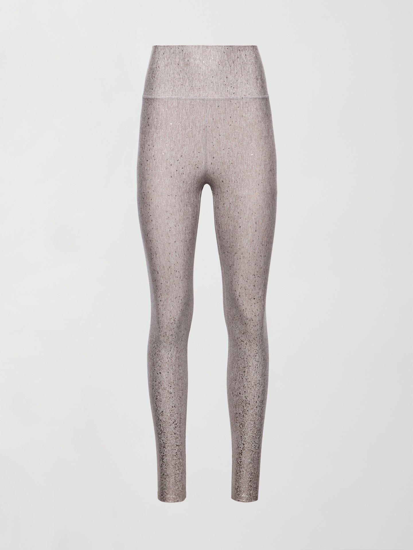 Carbon38 | Foil Legging in Melt - Oatmeal Heather with Rose Gold Foil