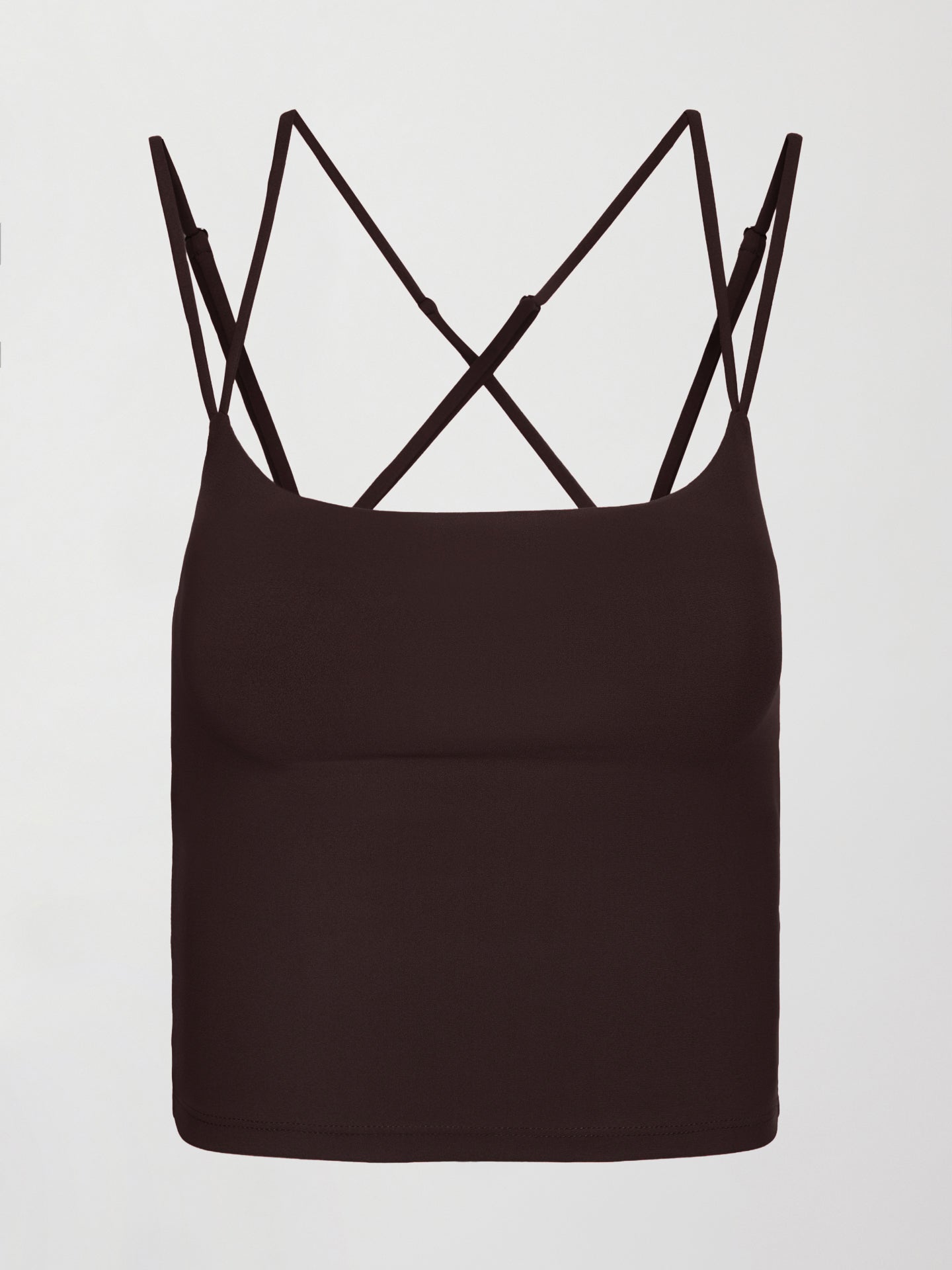 Carbon38 | Strappy Tank in Melt - Chocolate Torte