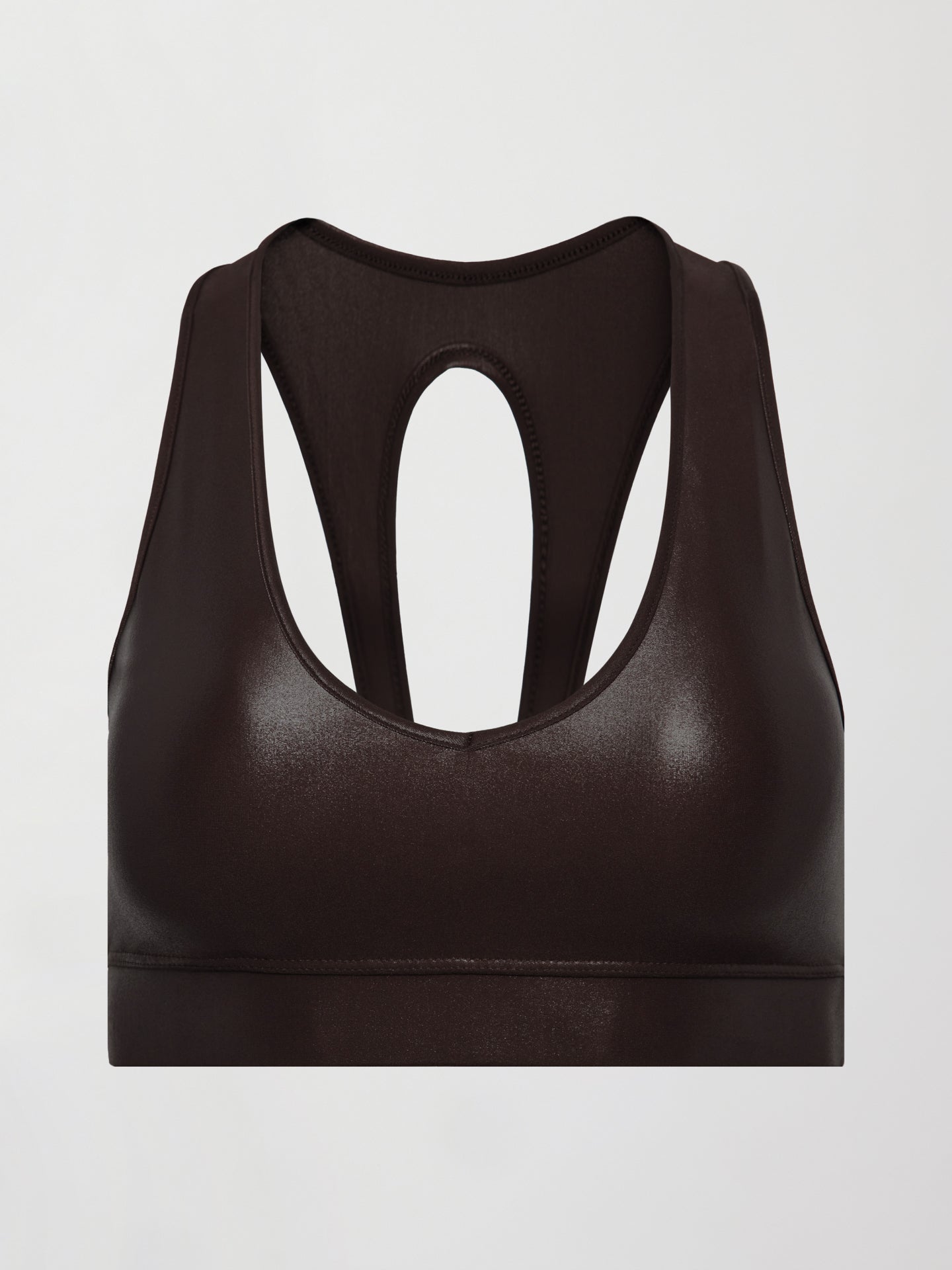 Carbon38 | Action Bra in Takara Shine - Chocolate Torte