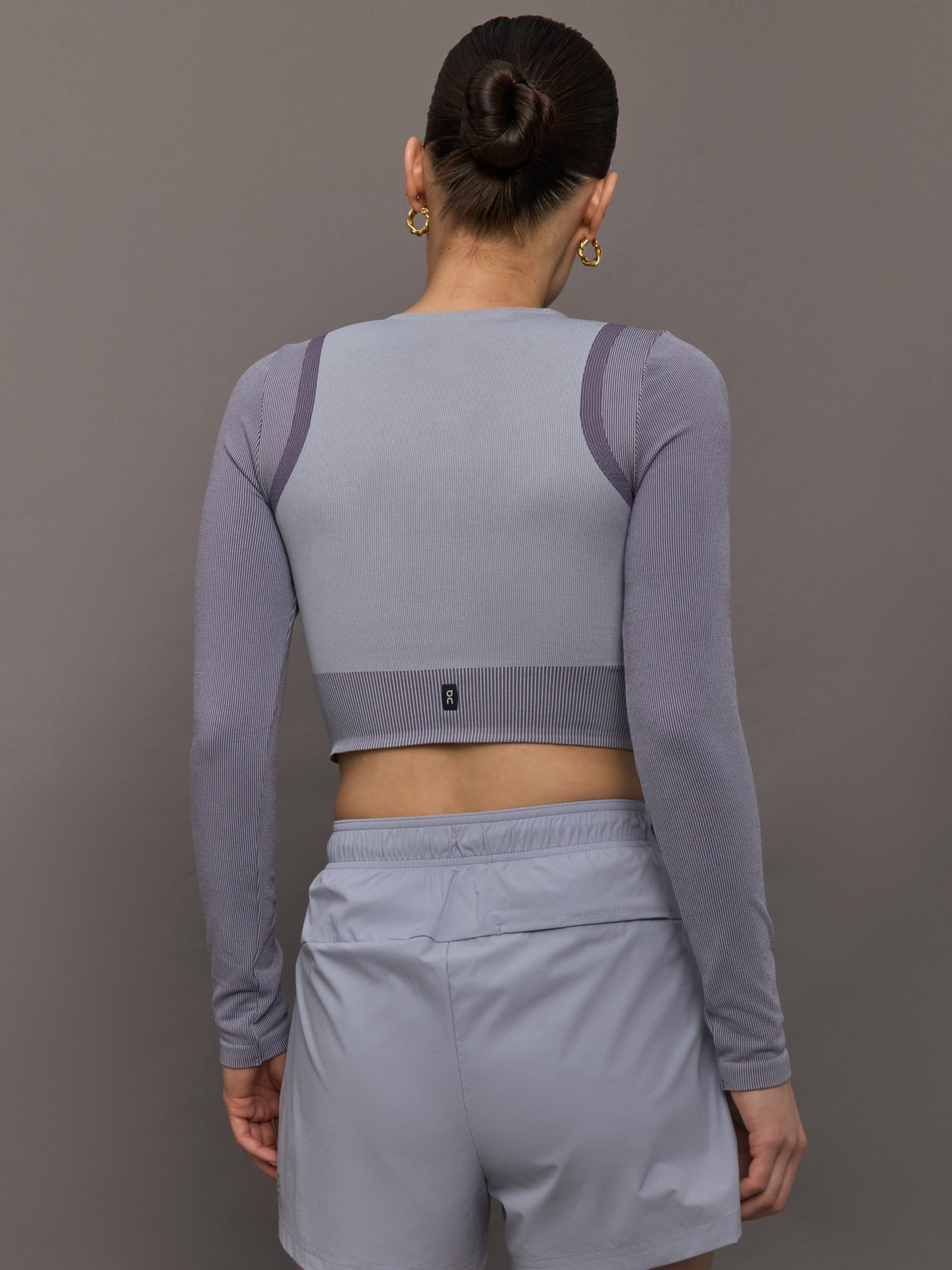 Carbon38 | Studio Knit Long-T Crop - Lilac | Cosmos