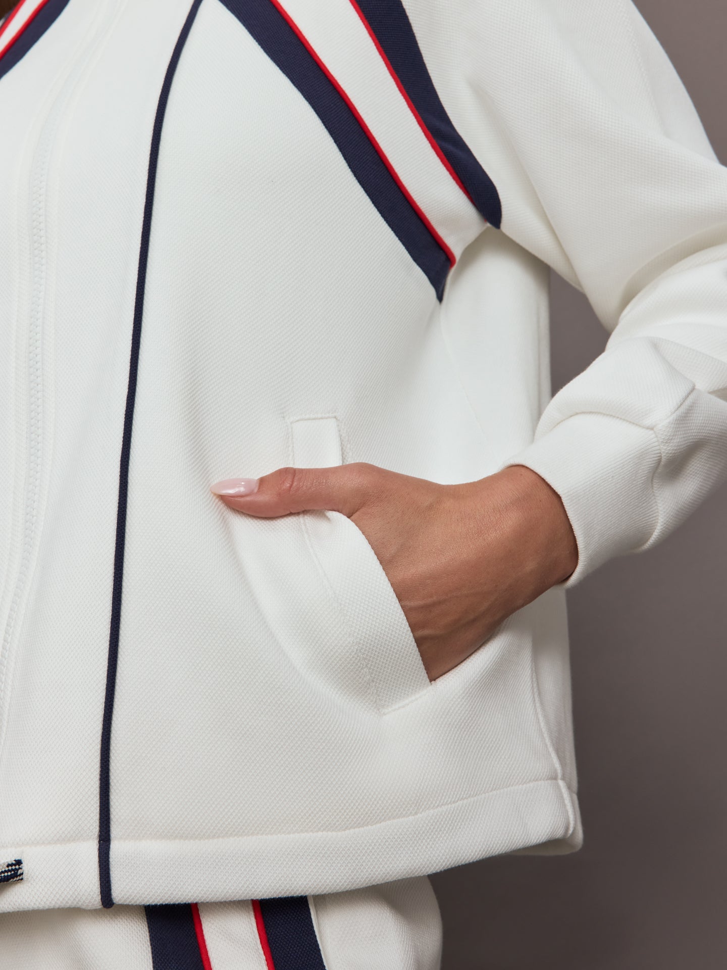 Carbon38 | Pacific Morgan Zip Up Jacket - White