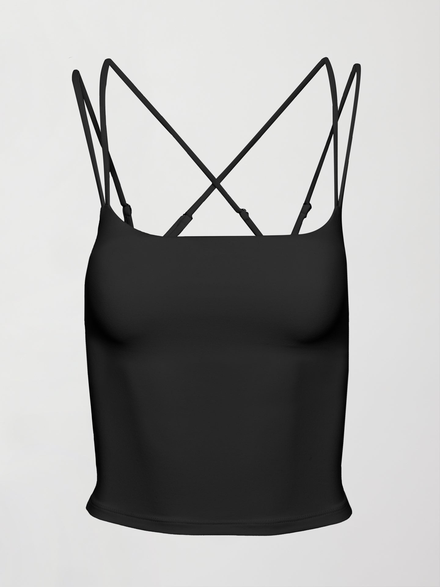 Carbon38 | Strappy Tank in Melt - Black