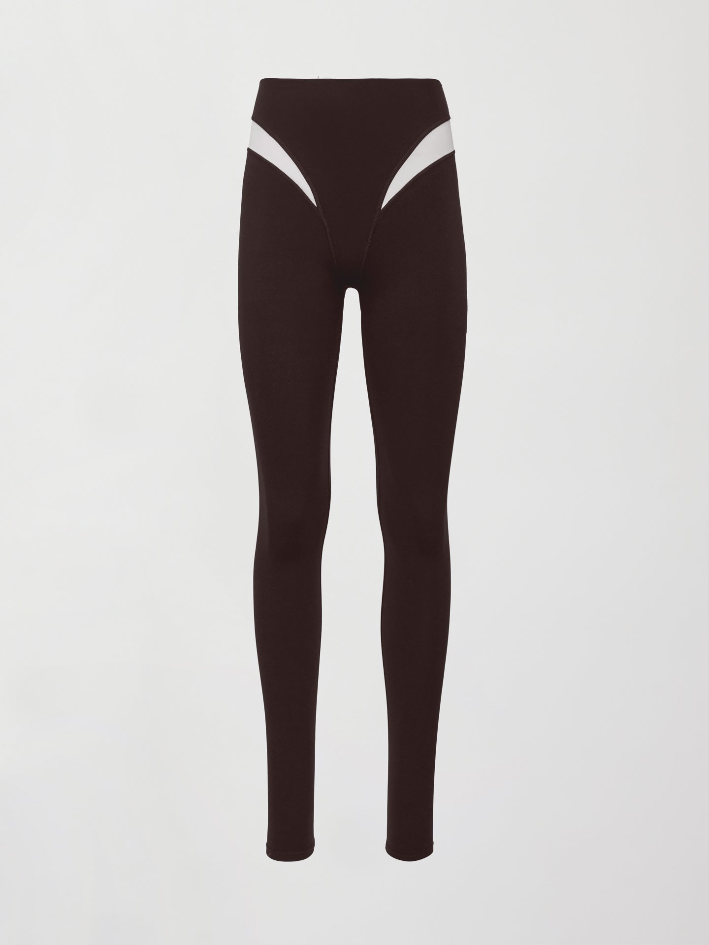 Carbon38 | Spliced Colorblock Legging in Melt - Chocolate Torte