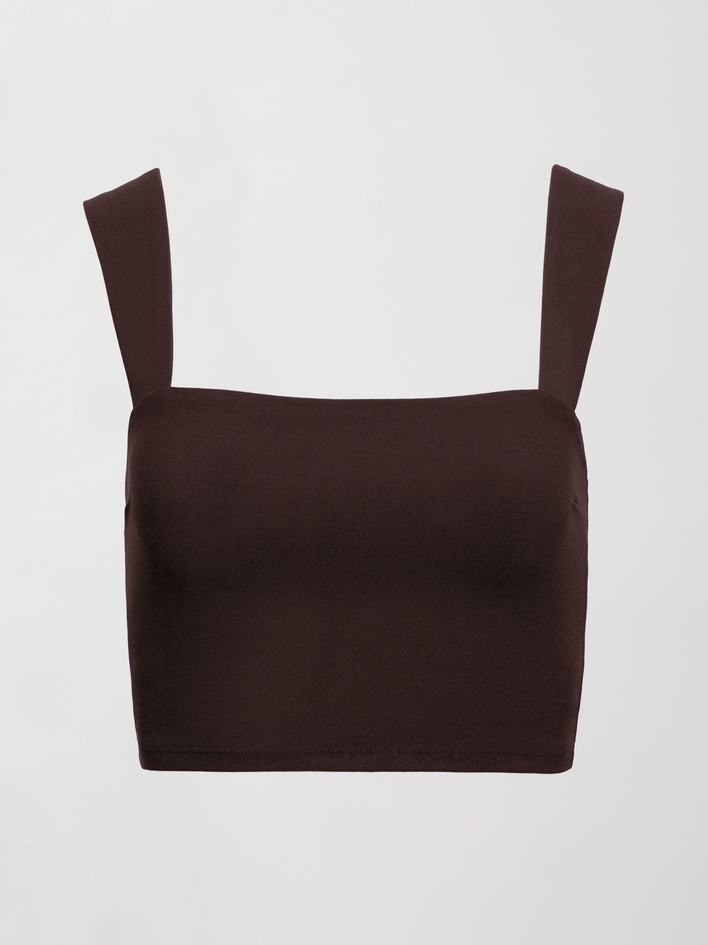 Carbon38 | Square Neck Bra in Melt - Chocolate Torte