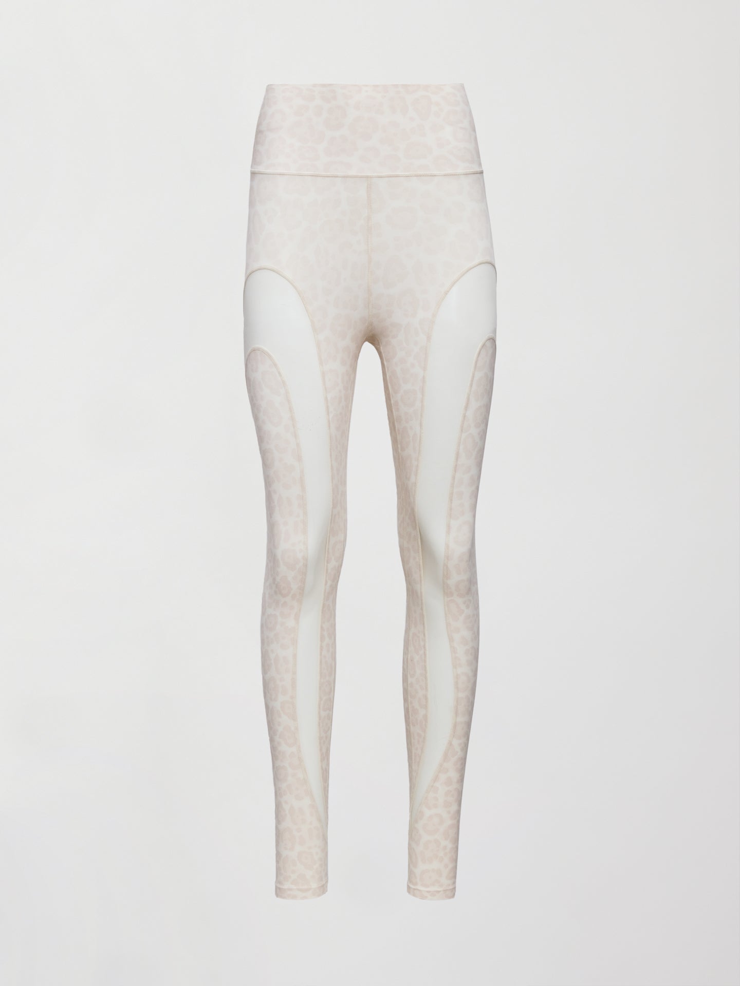 Carbon38 | Sheer Spliced Legging in Melt - Snow Leopard