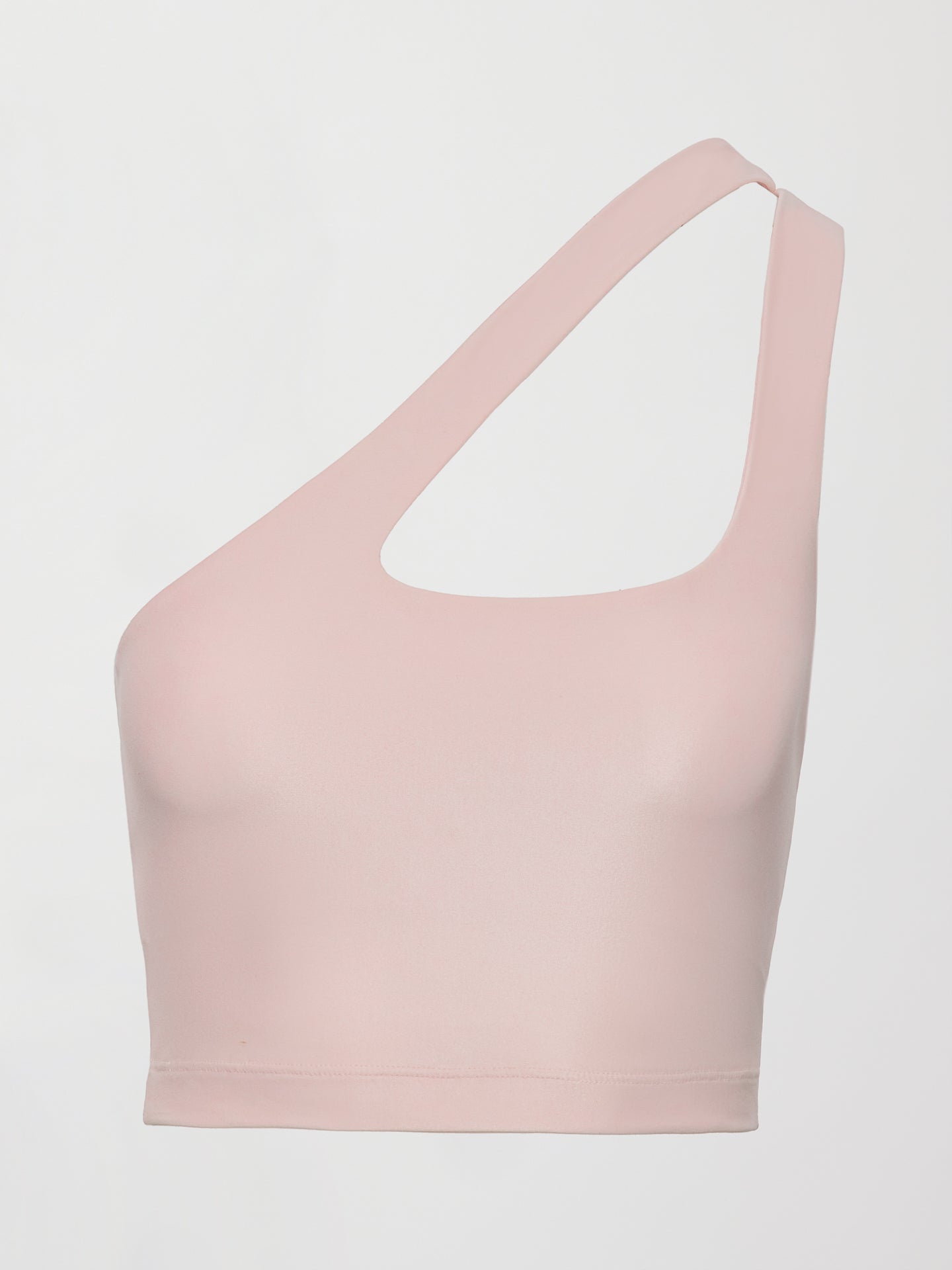 Carbon38 | One Shoulder Bra Top in Takara Shine - Lotus