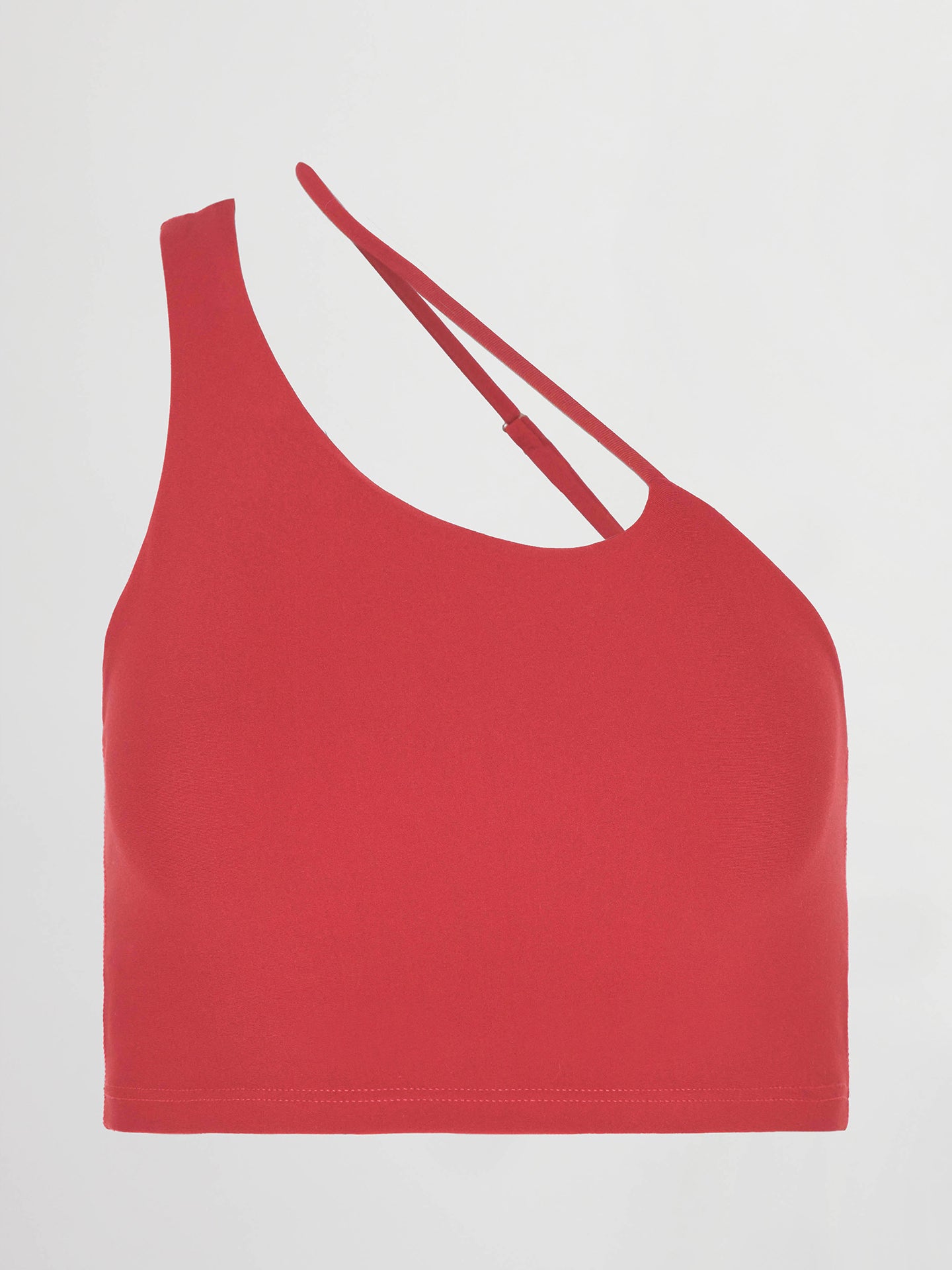 Carbon38 | One Shoulder Convertible Bra Top in Melt - Tomato