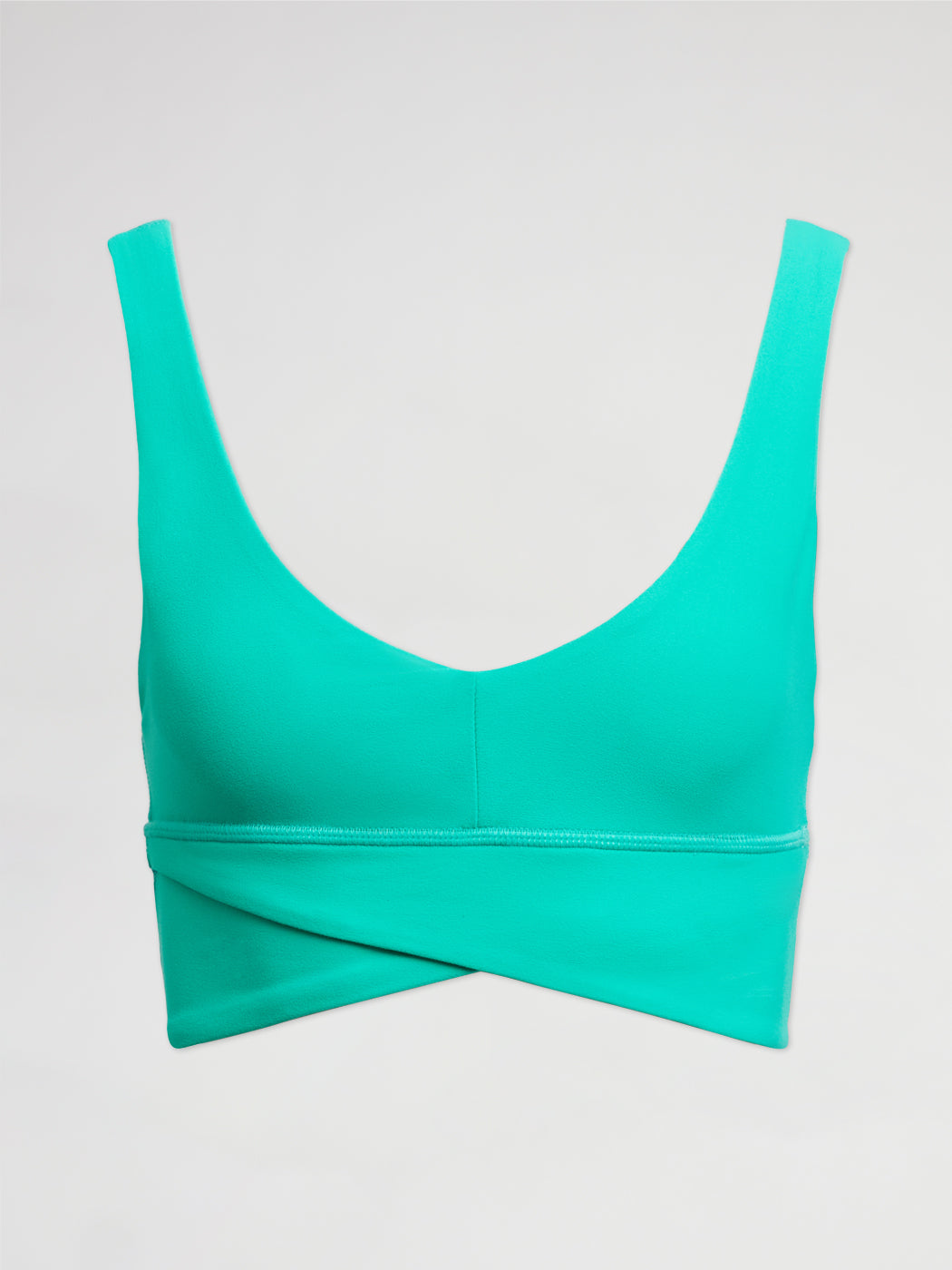 Carbon38 | Wrap Sports bra in Melt - Green