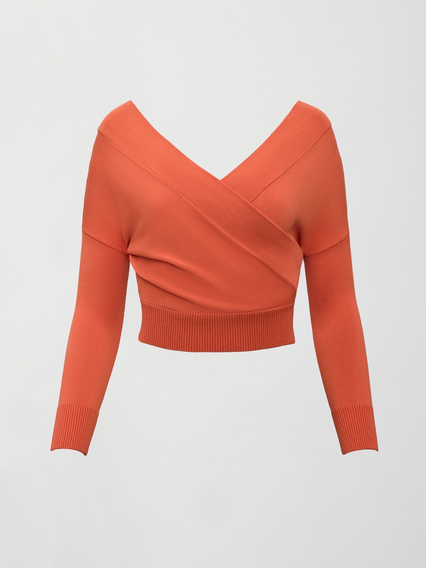 Carbon38 | Cross Over Sweater - Burnt Sienna