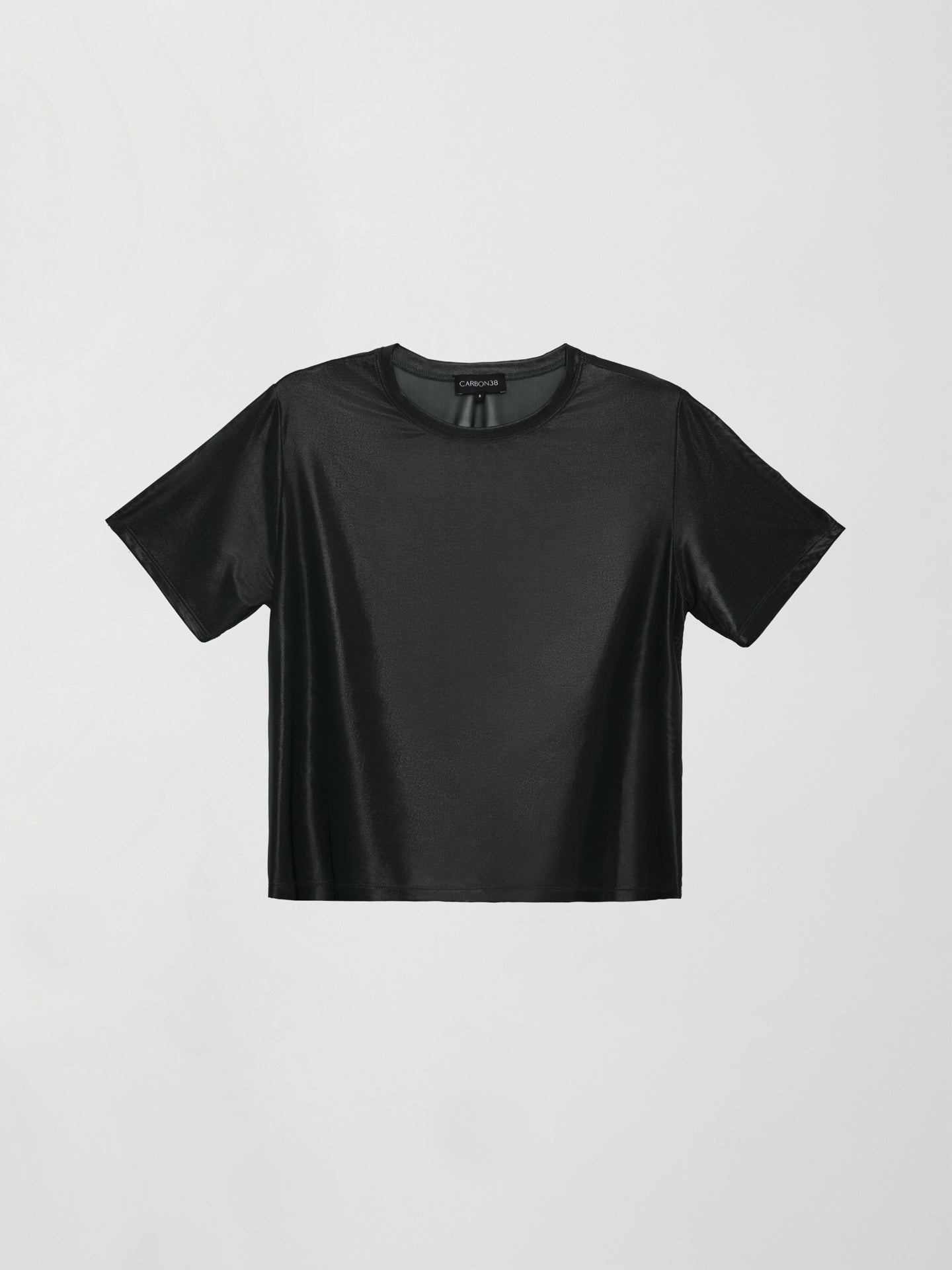 Carbon38 | Liquid Mesh Tee Shirt - Black