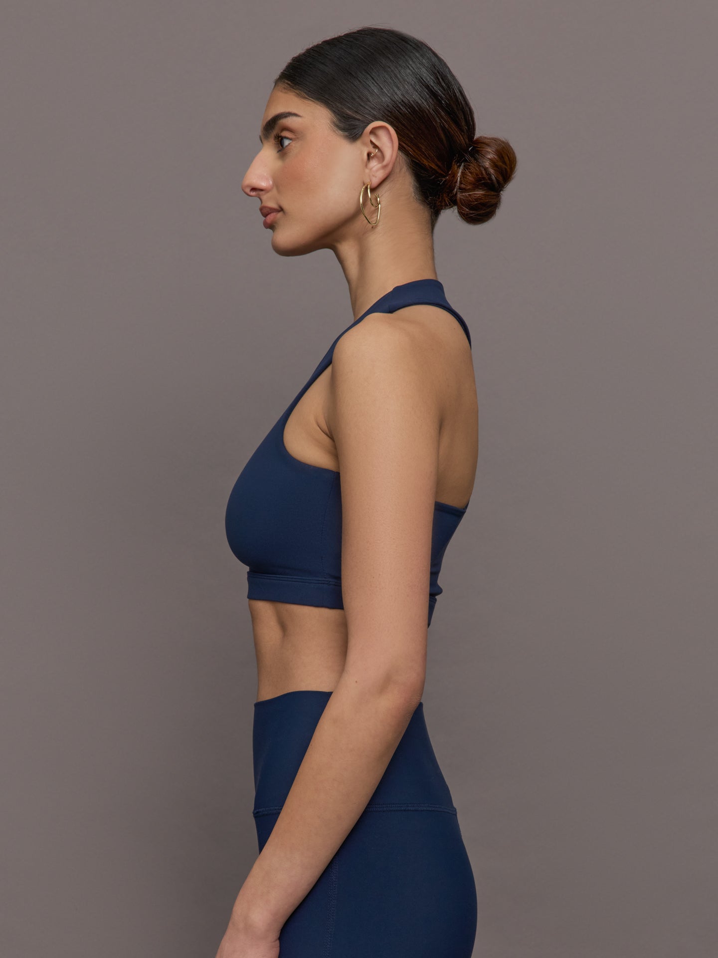 Carbon38 | Open Back Bra in Melt - Navy Blazer