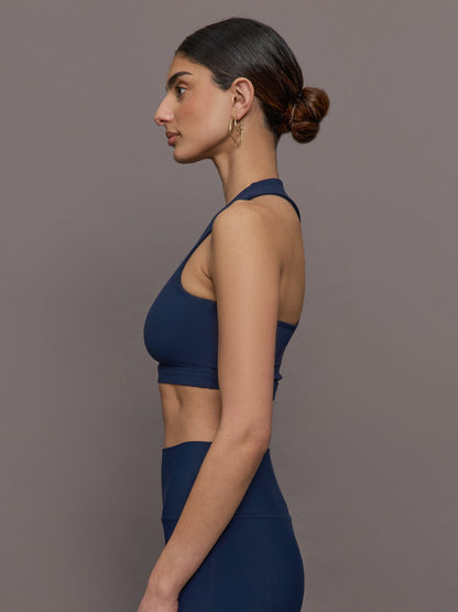 Carbon38 | Open Back Bra in Melt - Navy Blazer