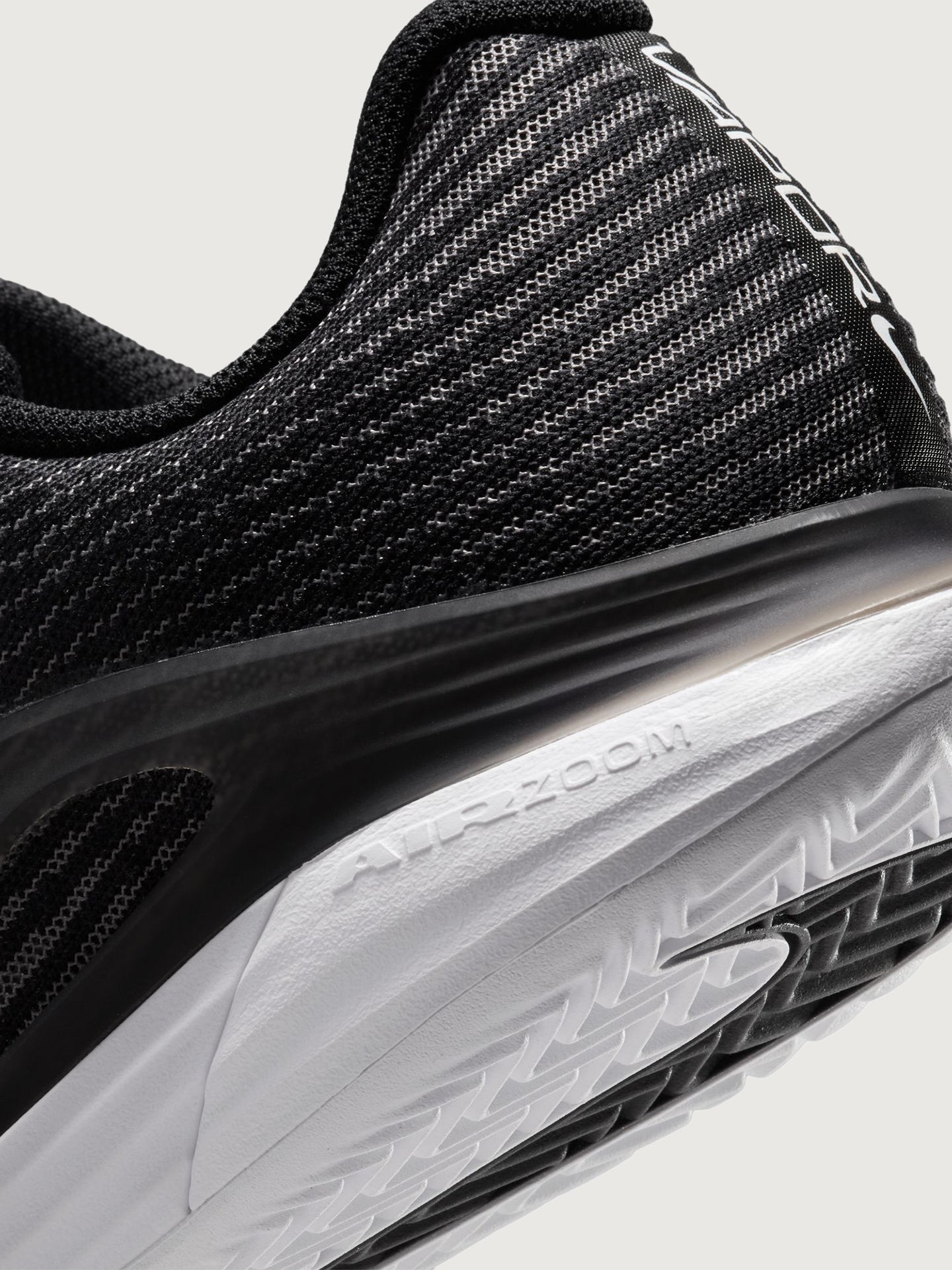 Carbon38 | Nike Vapor 12 - Black/White-DK Smoke Grey