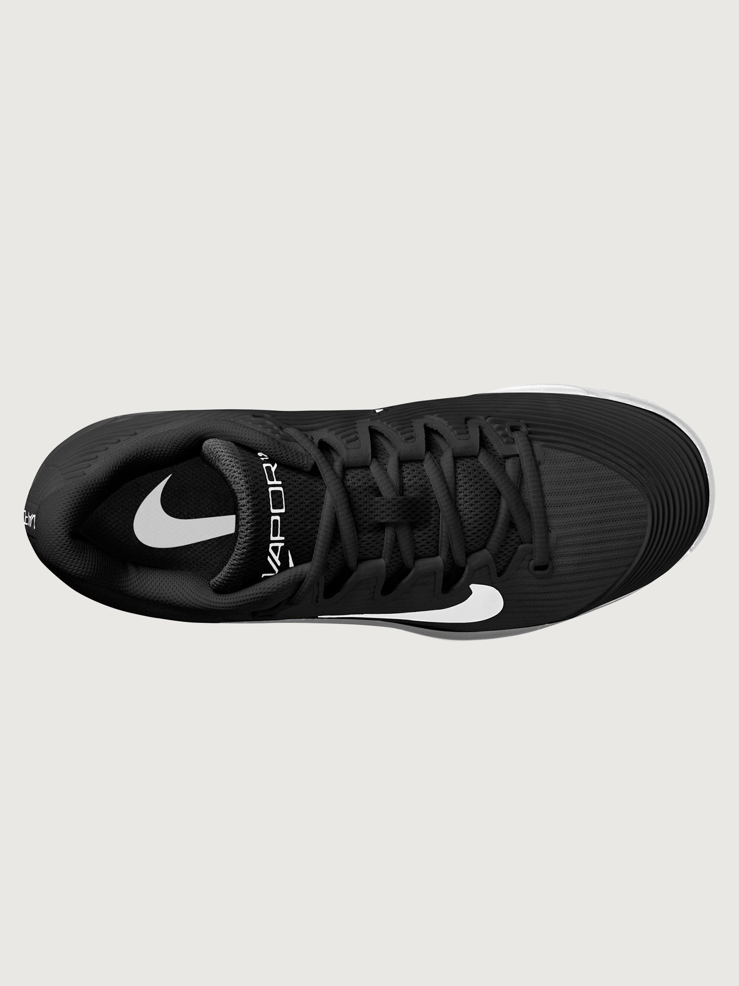 Carbon38 | Nike Vapor 12 - Black/White-DK Smoke Grey