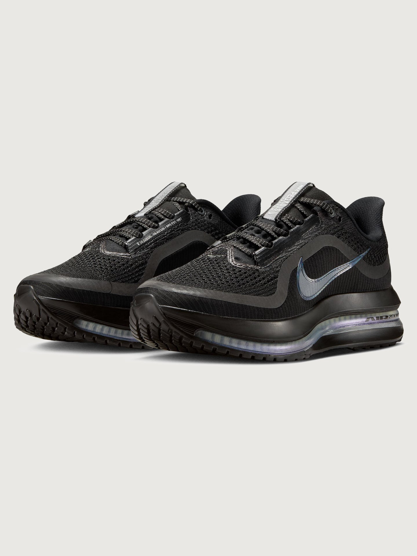 Carbon38 | W NIKE PEGASUS PREMIUM - Black/Black-Metallic Silver