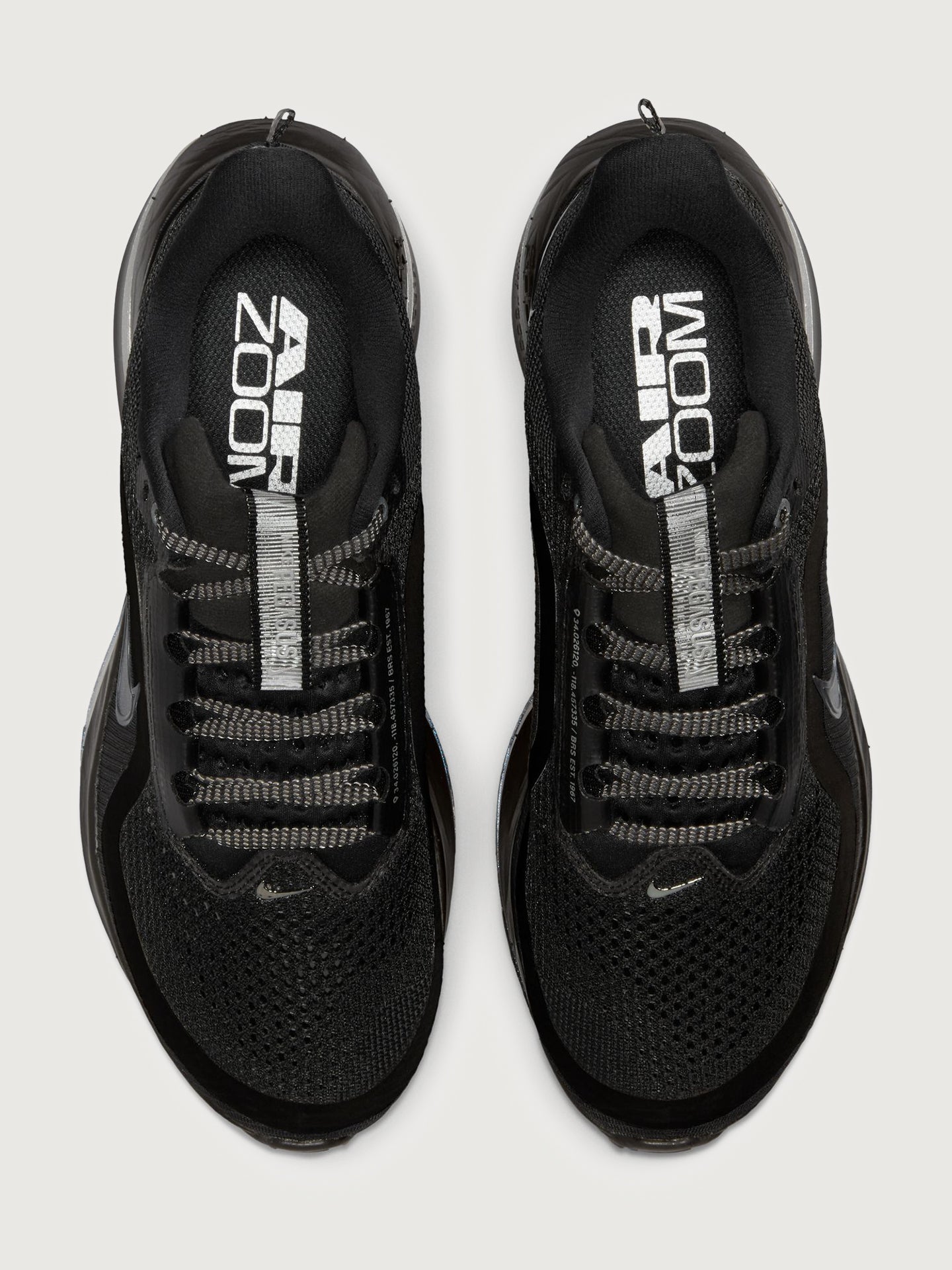 Carbon38 | W NIKE PEGASUS PREMIUM - Black/Black-Metallic Silver