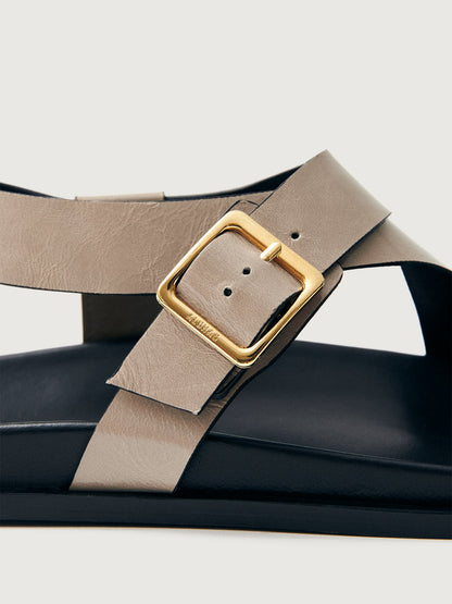 Carbon38 | Siren - Onix Stone Beige Leather
