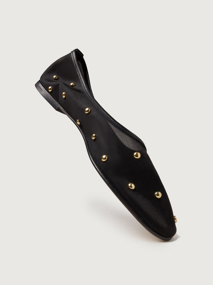 Carbon38 | Balla w/ Studs - Black w/ Studs