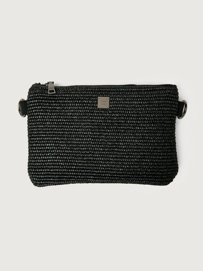 Carbon38 | Capri Tote - Black Raffia