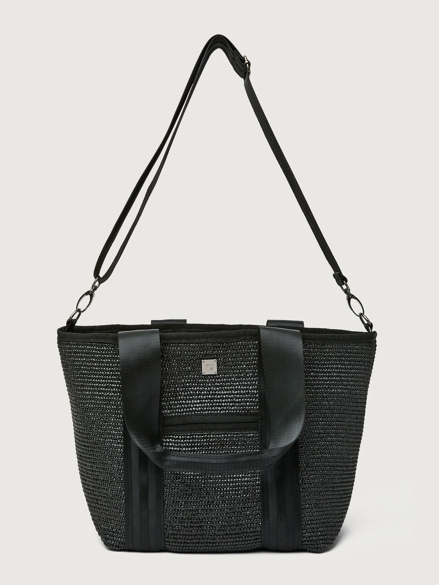Carbon38 | Capri Tote - Black Raffia
