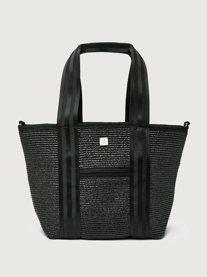 Carbon38 | Capri Tote - Black Raffia