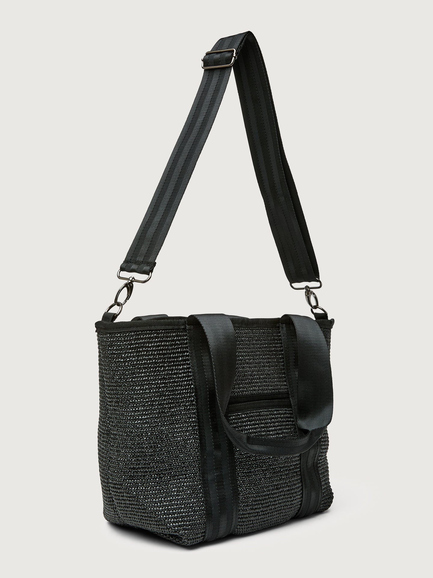 Carbon38 | Capri Tote - Black Raffia