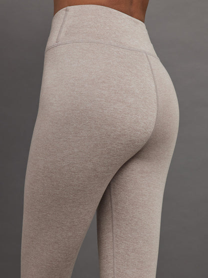 Carbon38 | Wrap Legging in Heather Melt - Heather Oatmeal