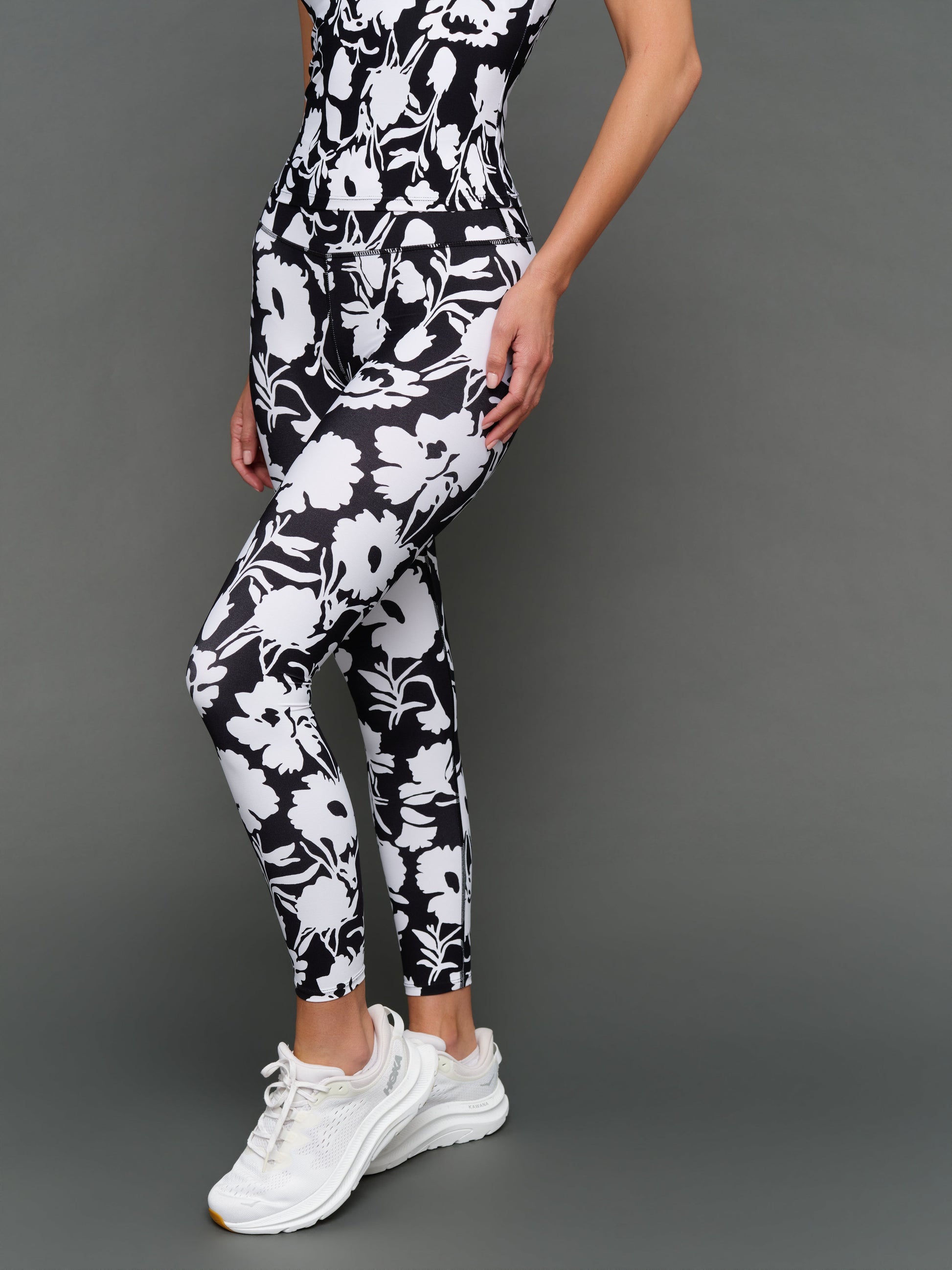 Carbon38 | Floral Print Legging in Melt - Floral Print