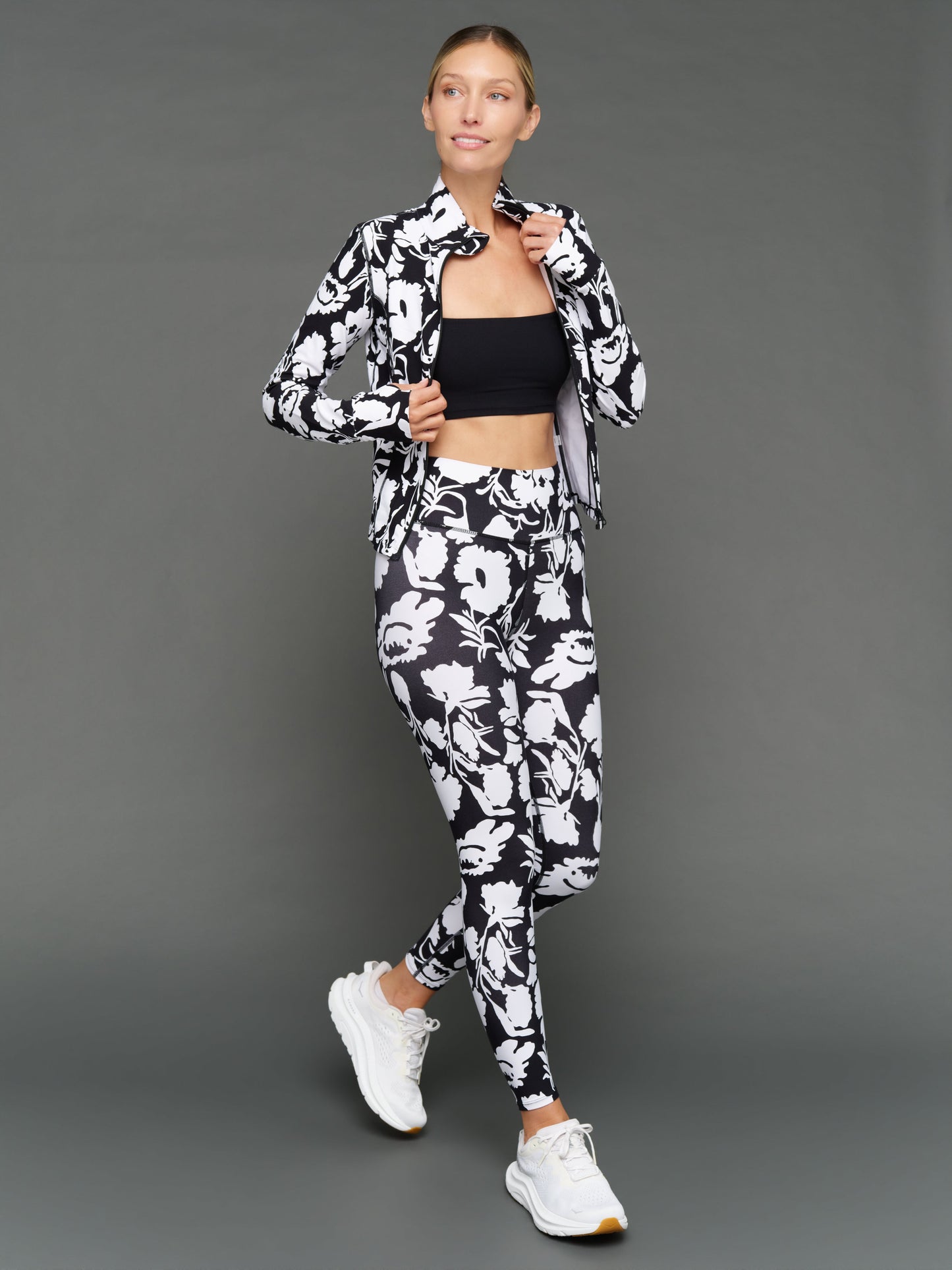 Carbon38 | Floral Print Legging in Melt - Floral Print