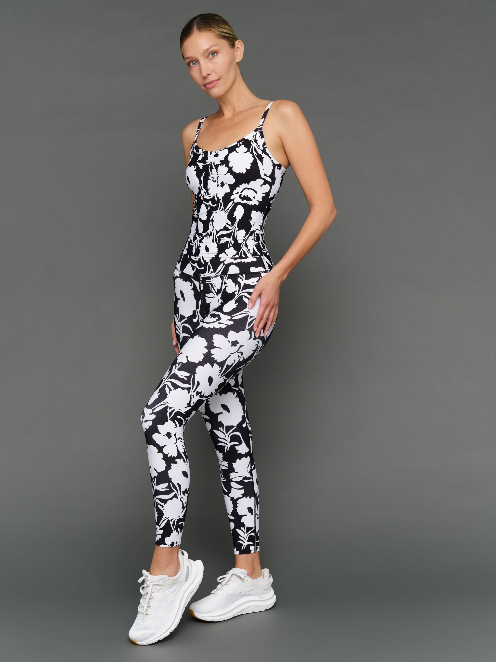 Carbon38 | Floral Print Legging in Melt - Floral Print