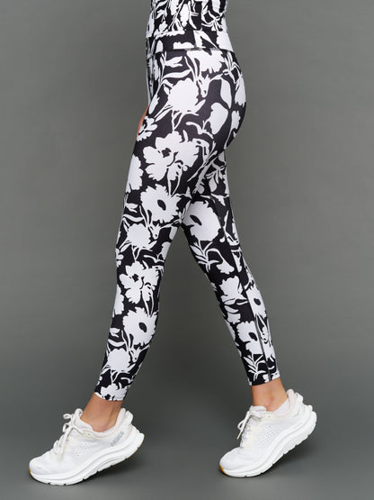 Carbon38 | Floral Print Legging in Melt - Floral Print