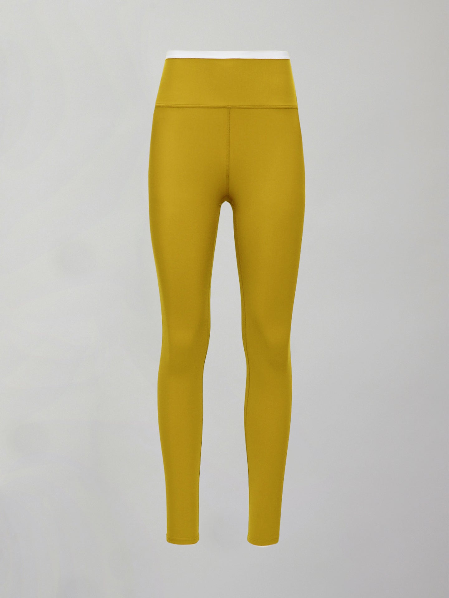 Carbon38 | Contrast Waistband Legging in Melt - Mango Mint/ White