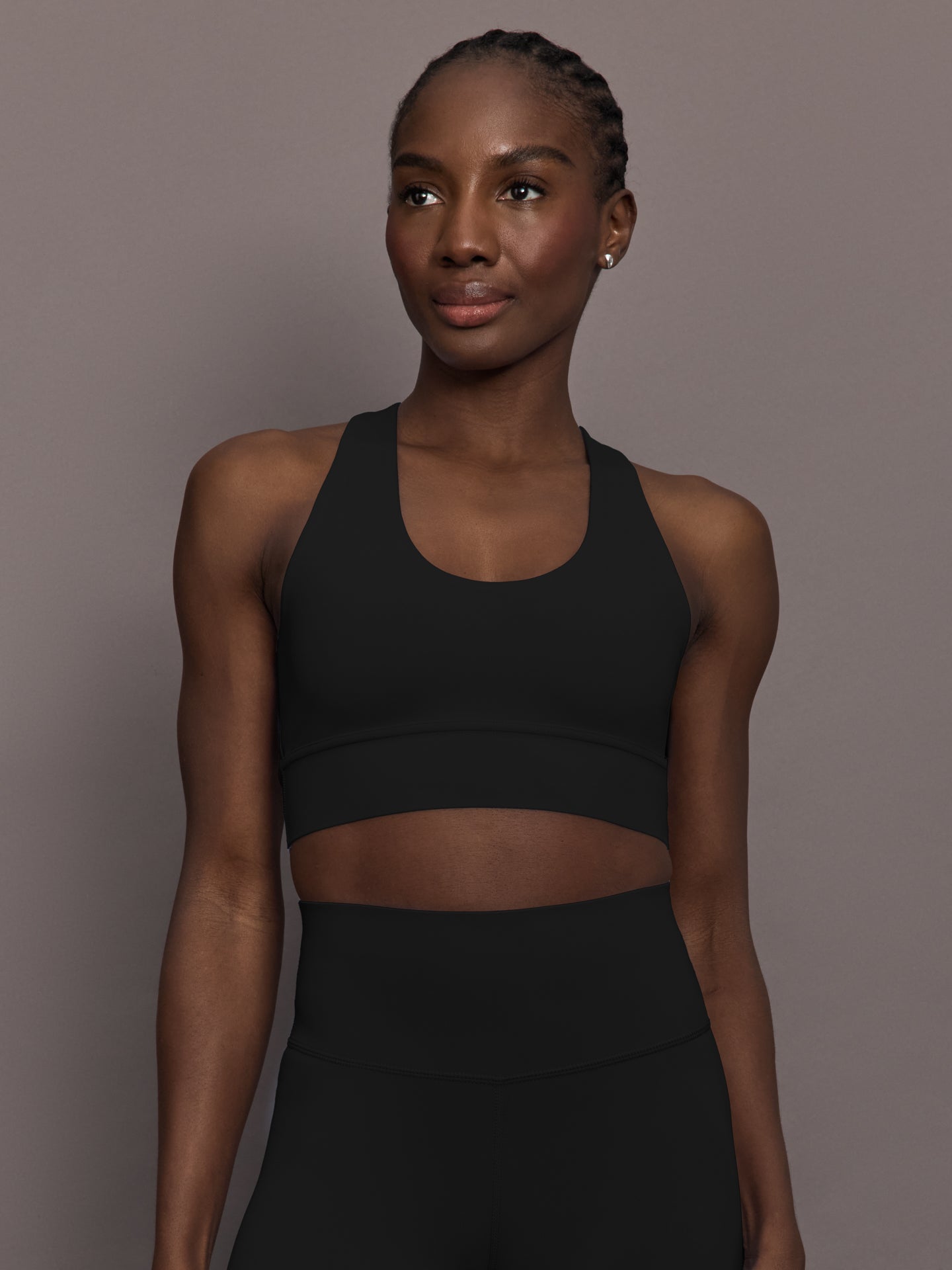 Carbon38 | Support Bra in Diamond Compression - Black