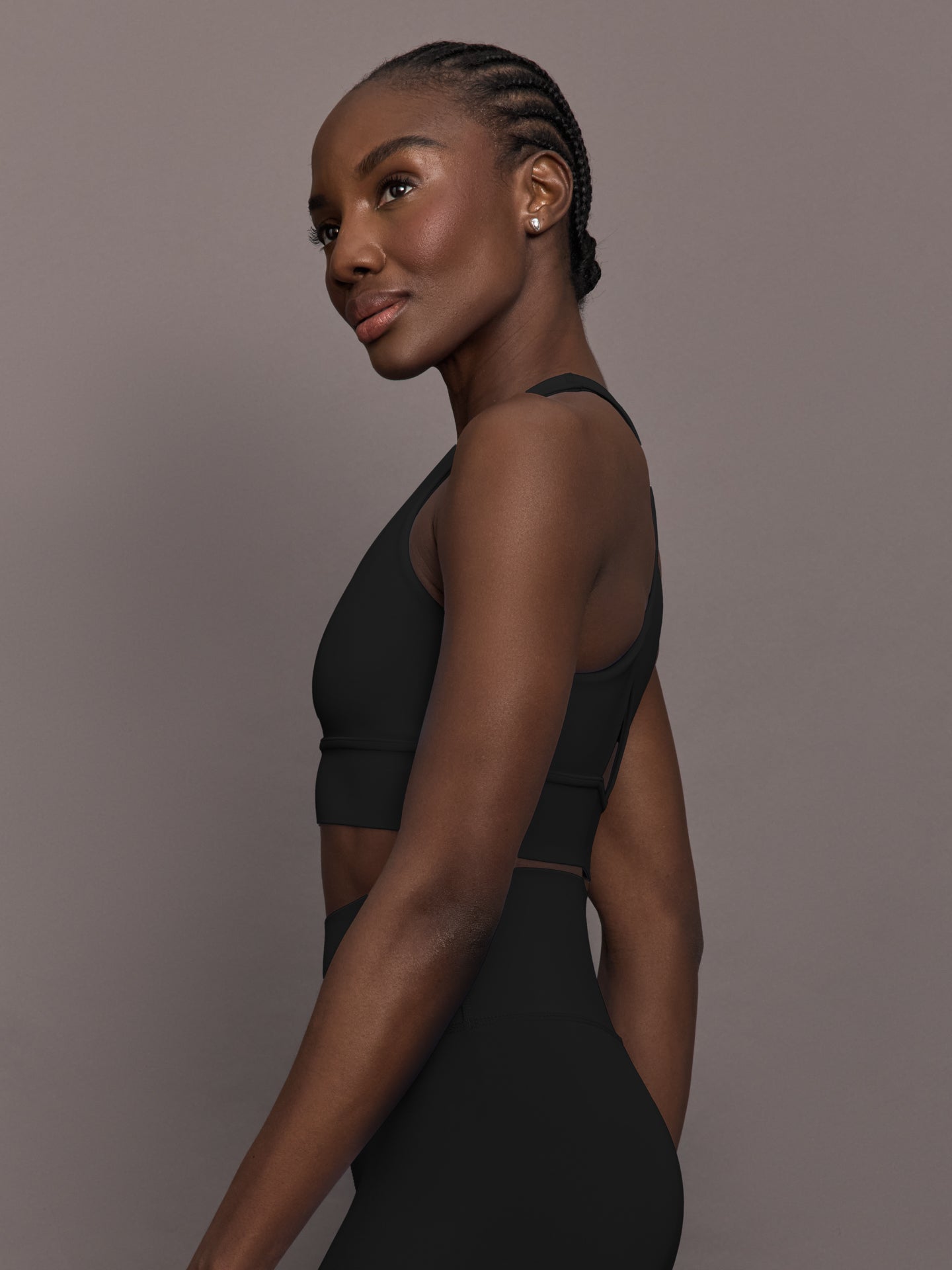 Carbon38 | Support Bra in Diamond Compression - Black