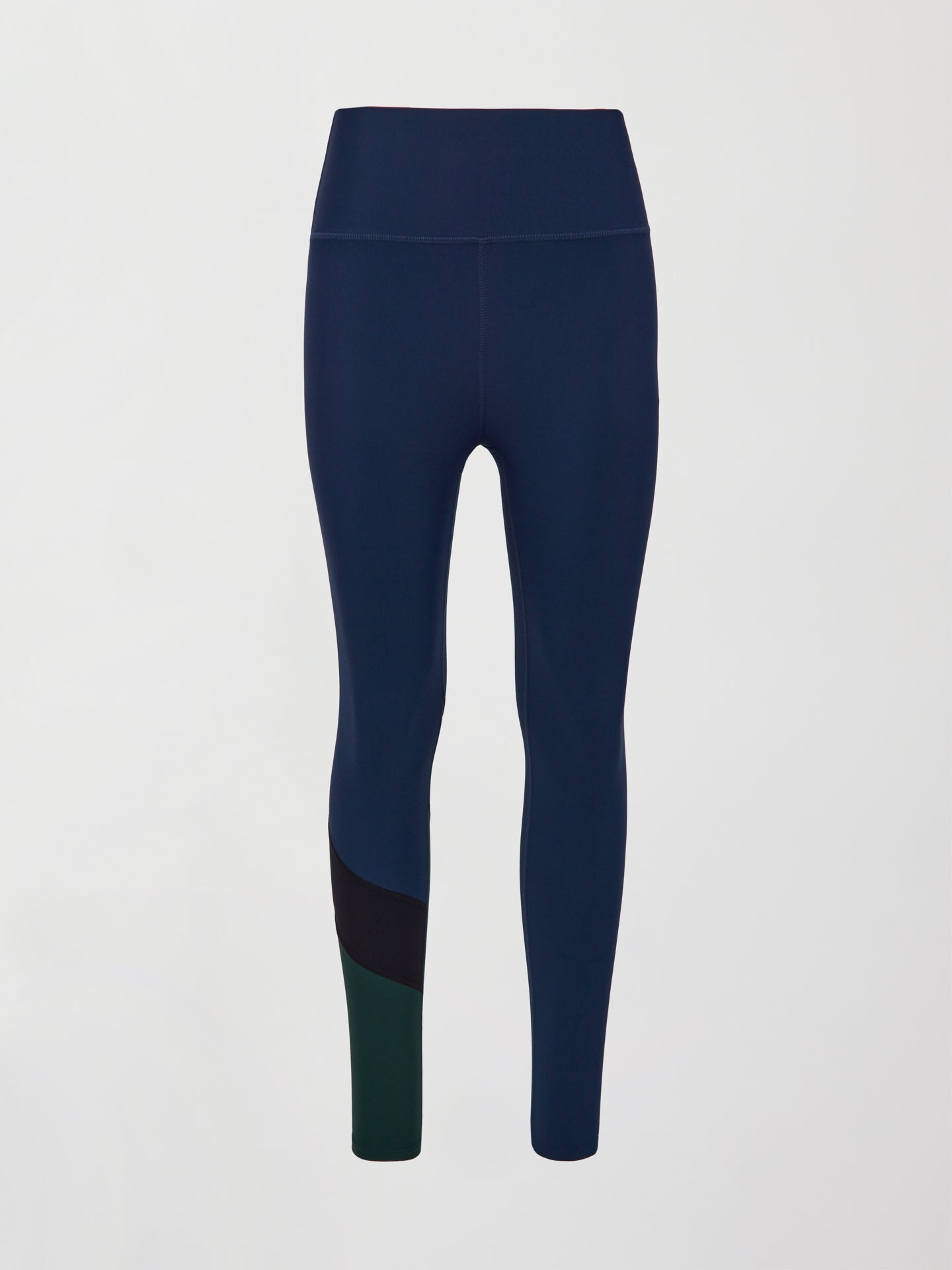 Carbon38 | Colorblock Legging in Melt - Navy/Black/Forest