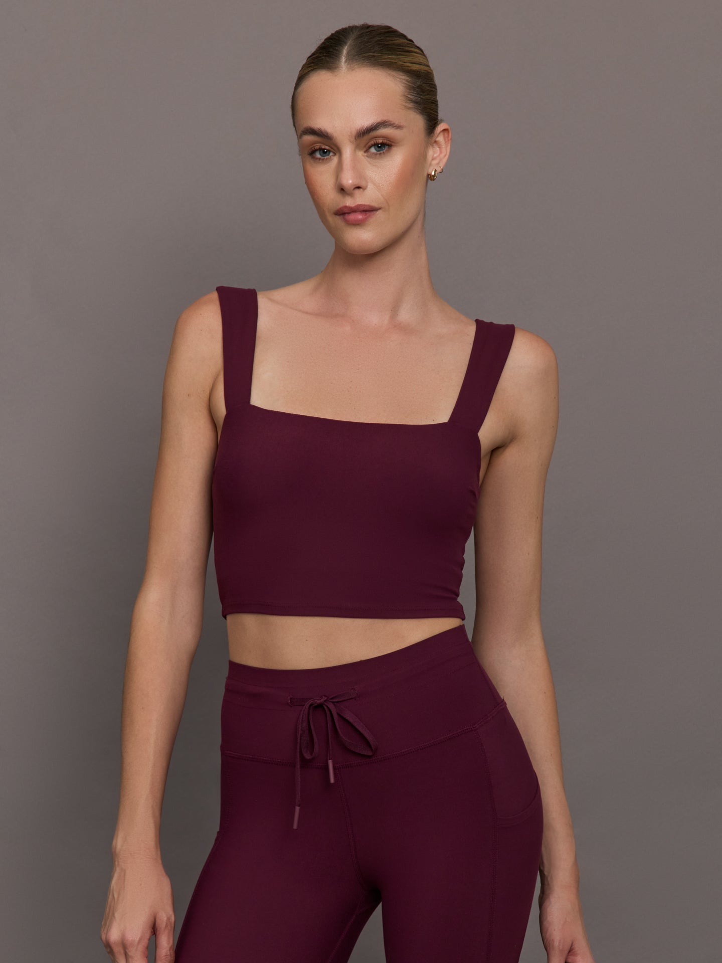 Carbon38 | Square Neck Bra in Melt - Fig