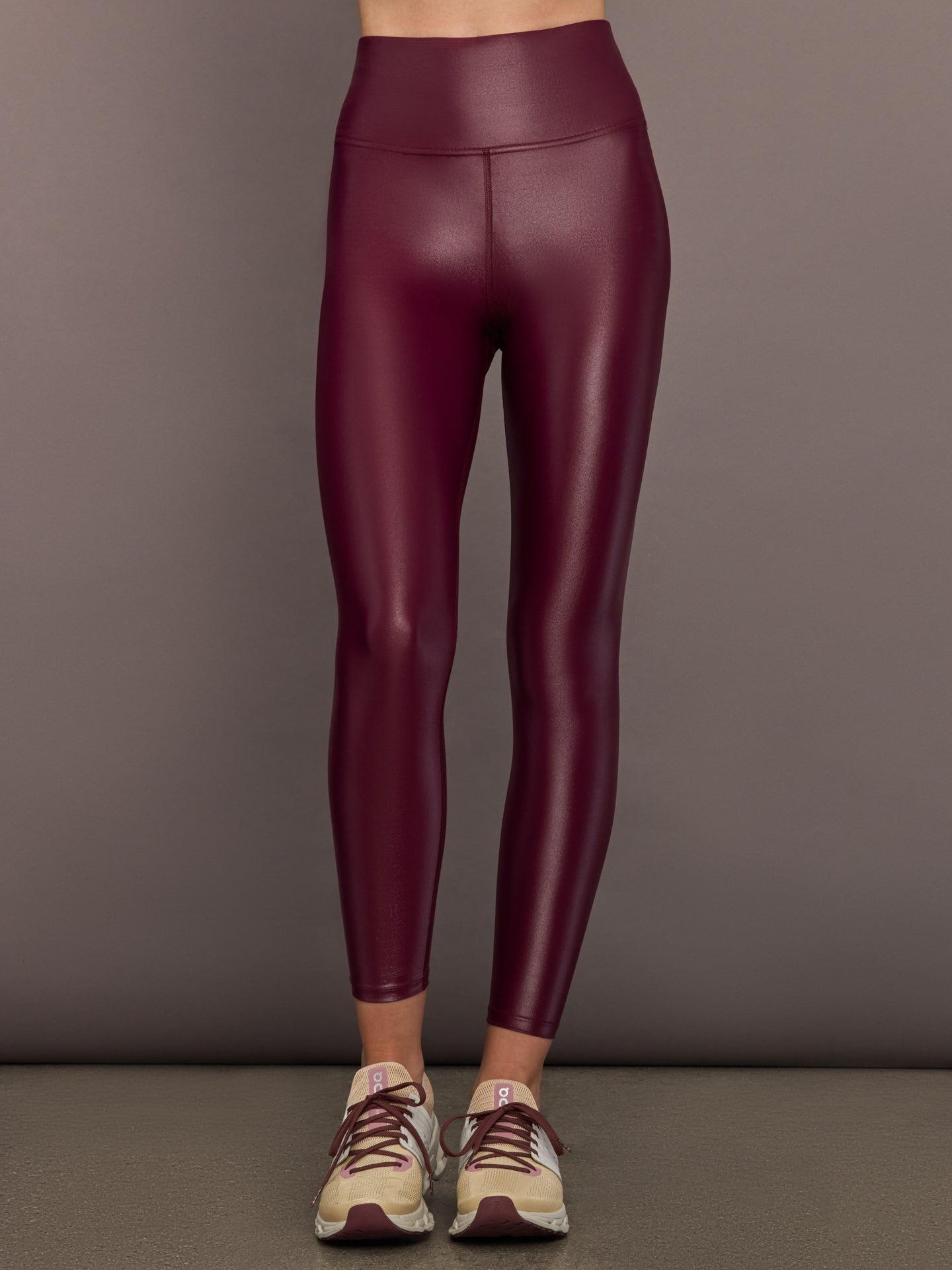 Carbon38 | High Rise 7/8 Legging in Takara Shine - Fig