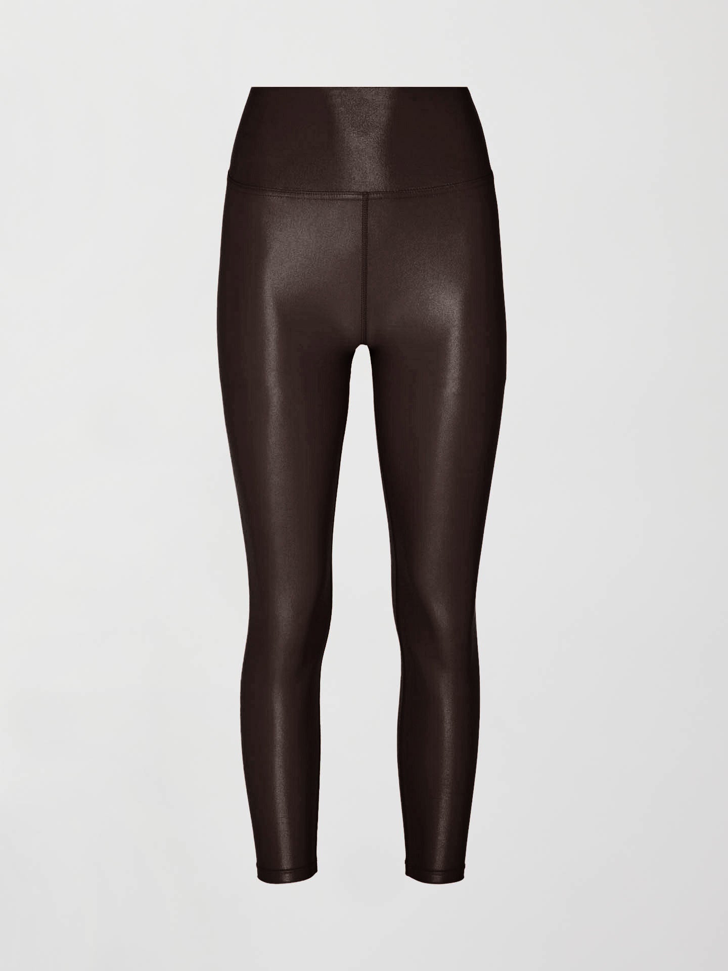 Carbon38 | High Rise 7/8 Legging in Takara Shine - Chocolate Torte