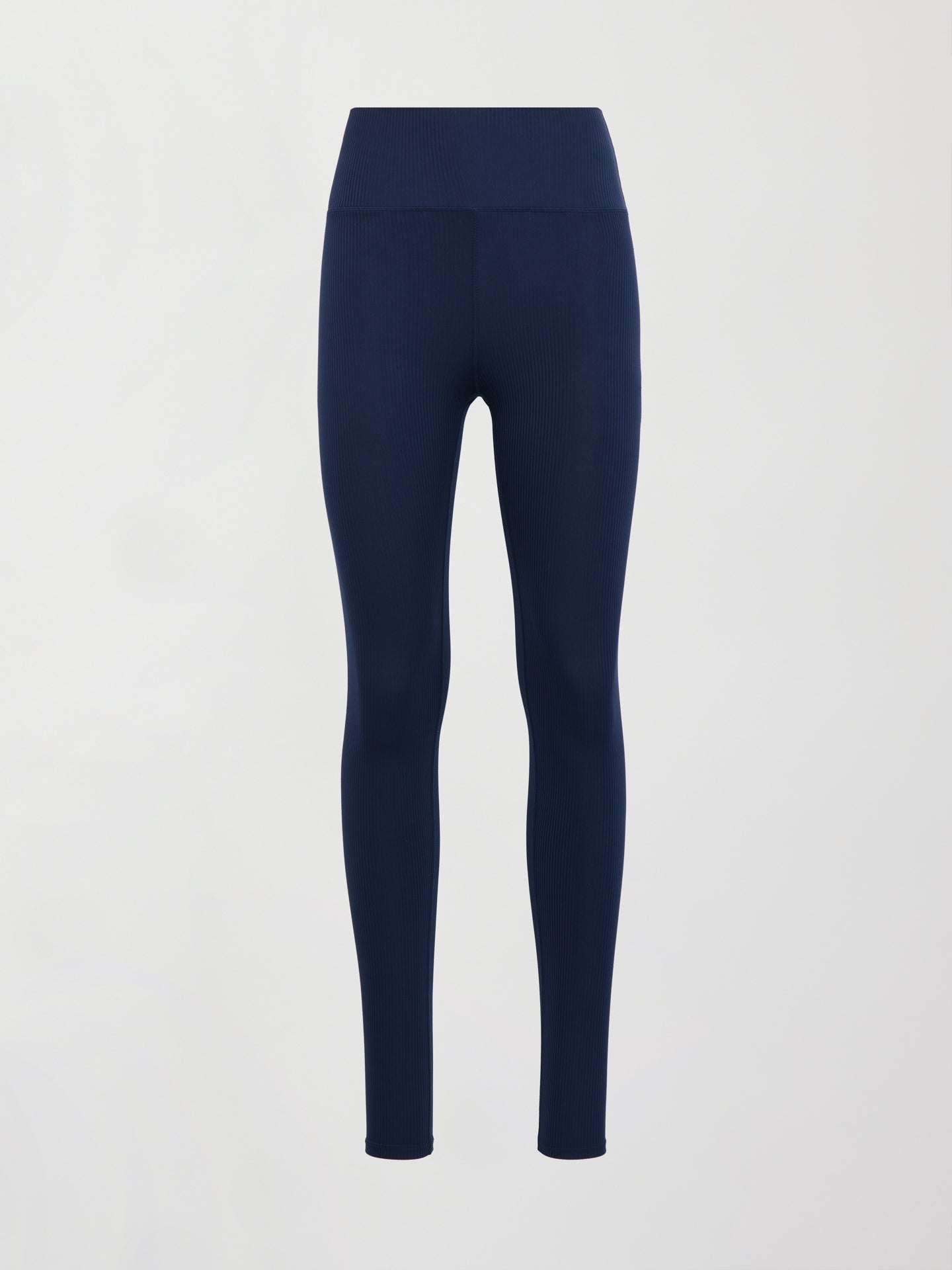 Carbon38 | High Rise Legging in Ribbed Melt - True Navy