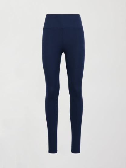 Carbon38 | High Rise Legging in Ribbed Melt - True Navy