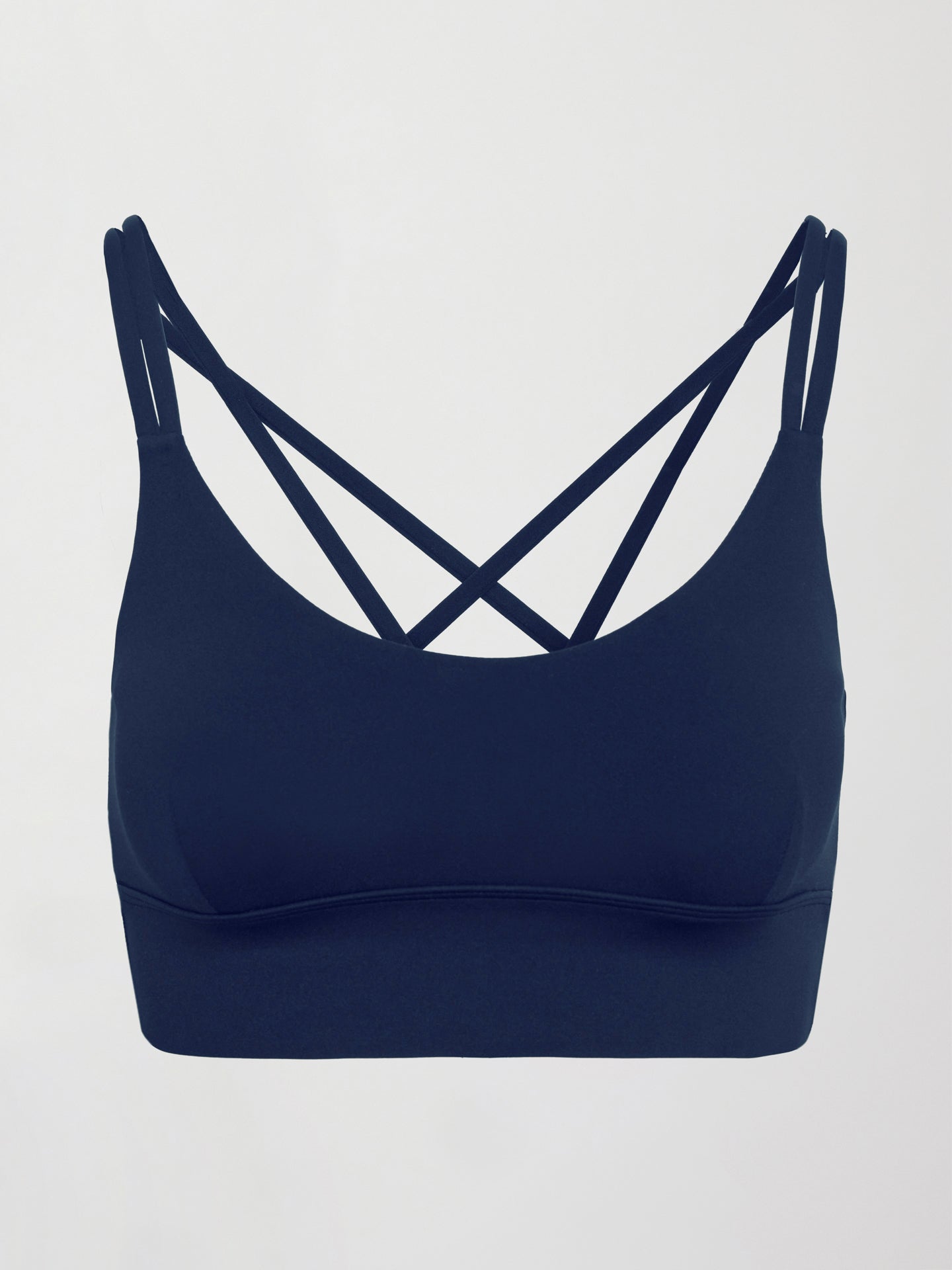 Carbon38 | Multi Strap Active Bra in Diamond Compression - Navy
