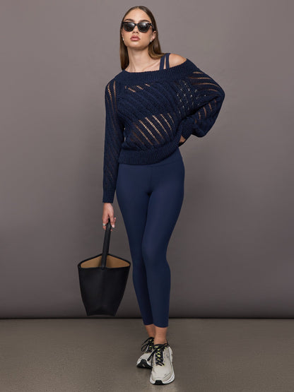 Carbon38 | Cutout Bra in Melt - Navy