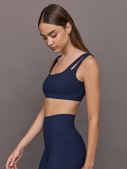 Carbon38 | Cutout Bra in Melt - Navy