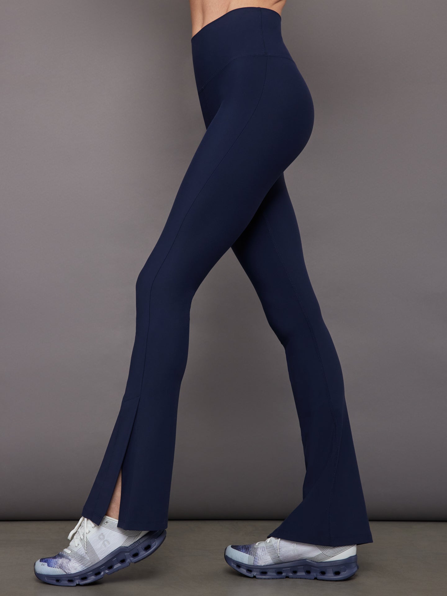 Carbon38 | Split Bootcut Legging in Melt - Navy Blazer