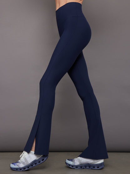 Carbon38 | Split Bootcut Legging in Melt - Navy Blazer