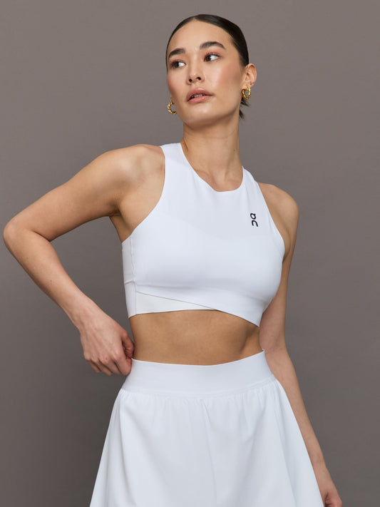 Carbon38 | Court Crop Top - White