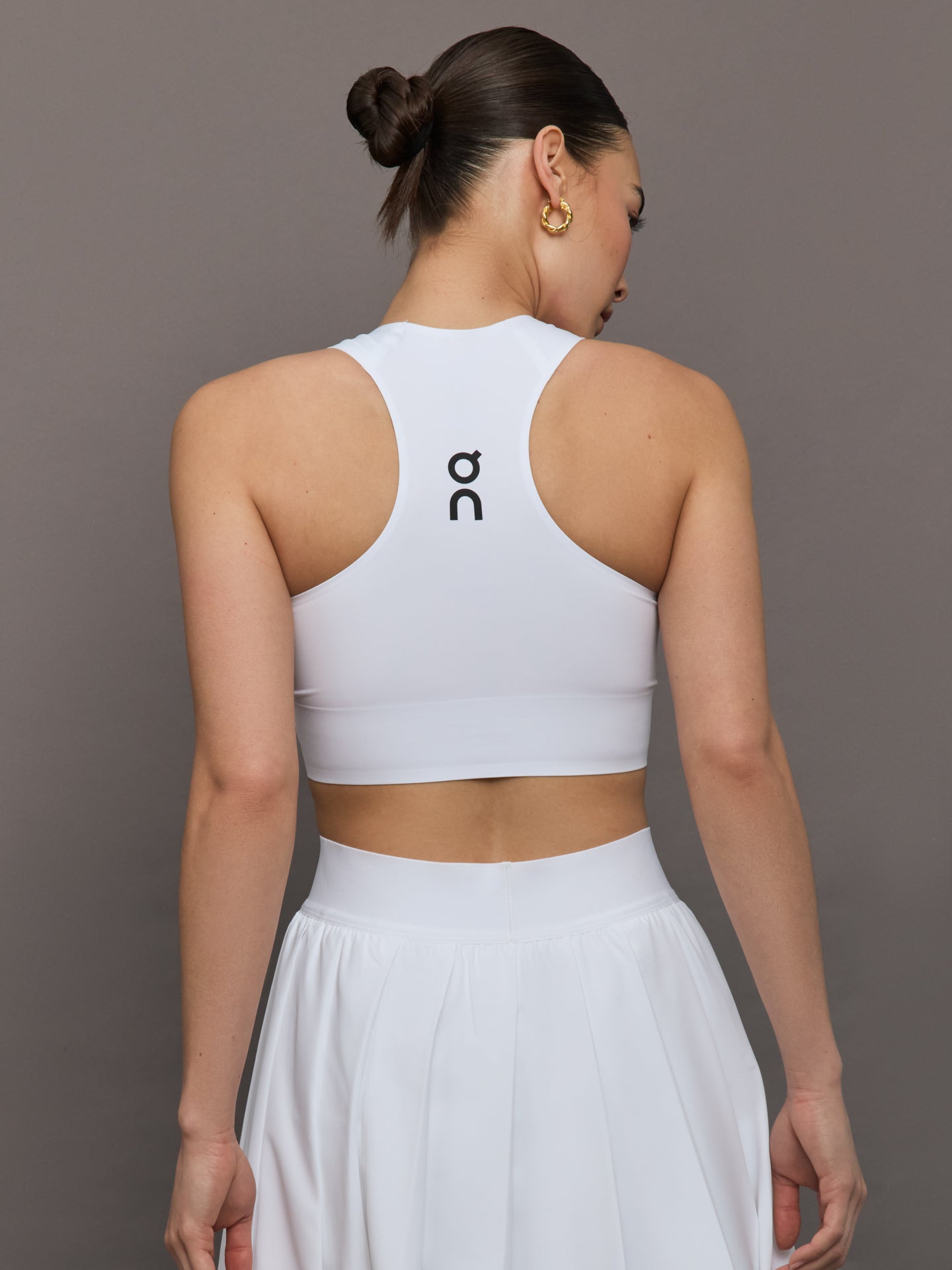 Carbon38 | Court Crop Top - White