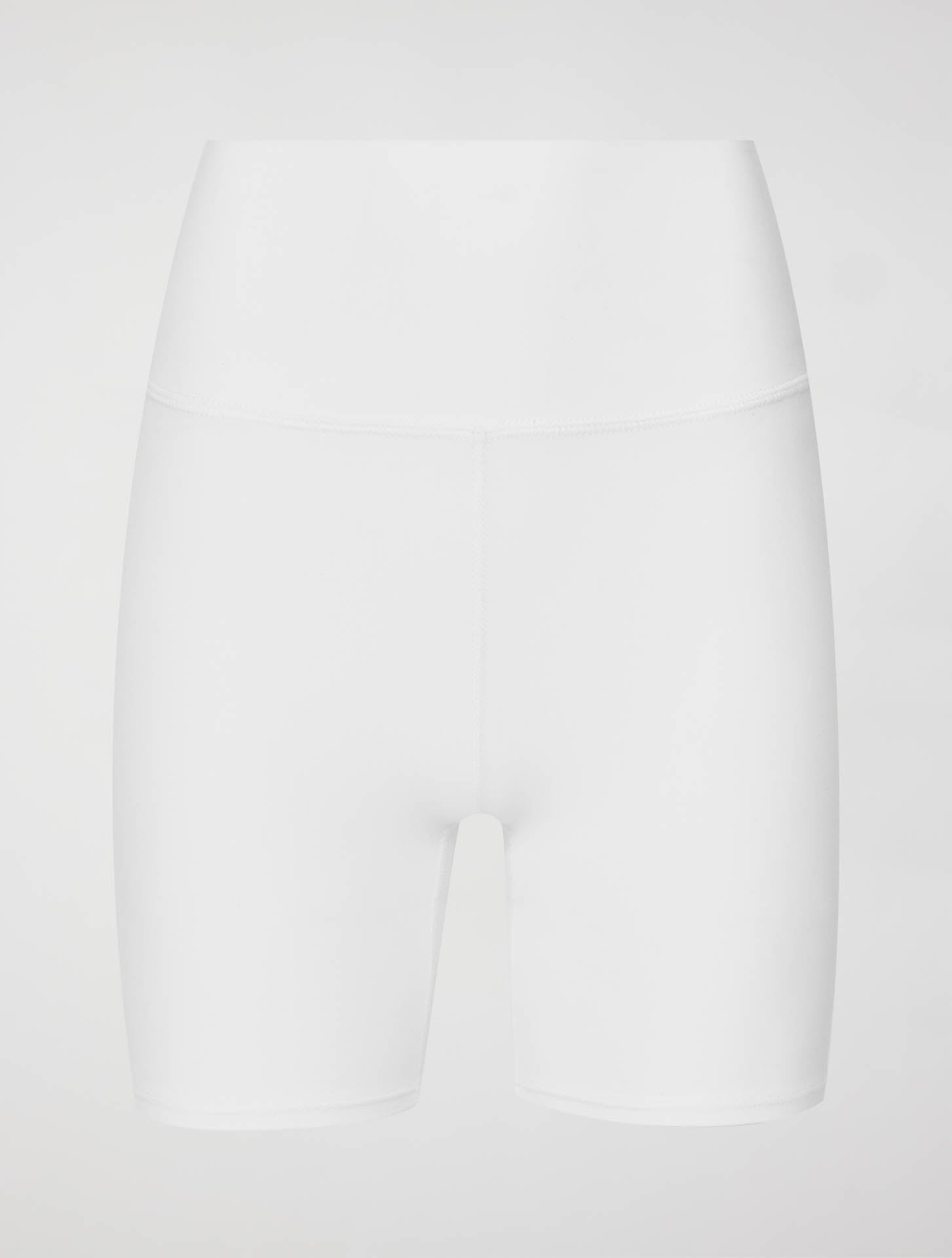 Carbon38 | Biker Short in Melt - White