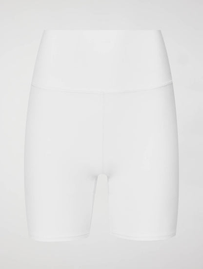 Carbon38 | Biker Short in Melt - White