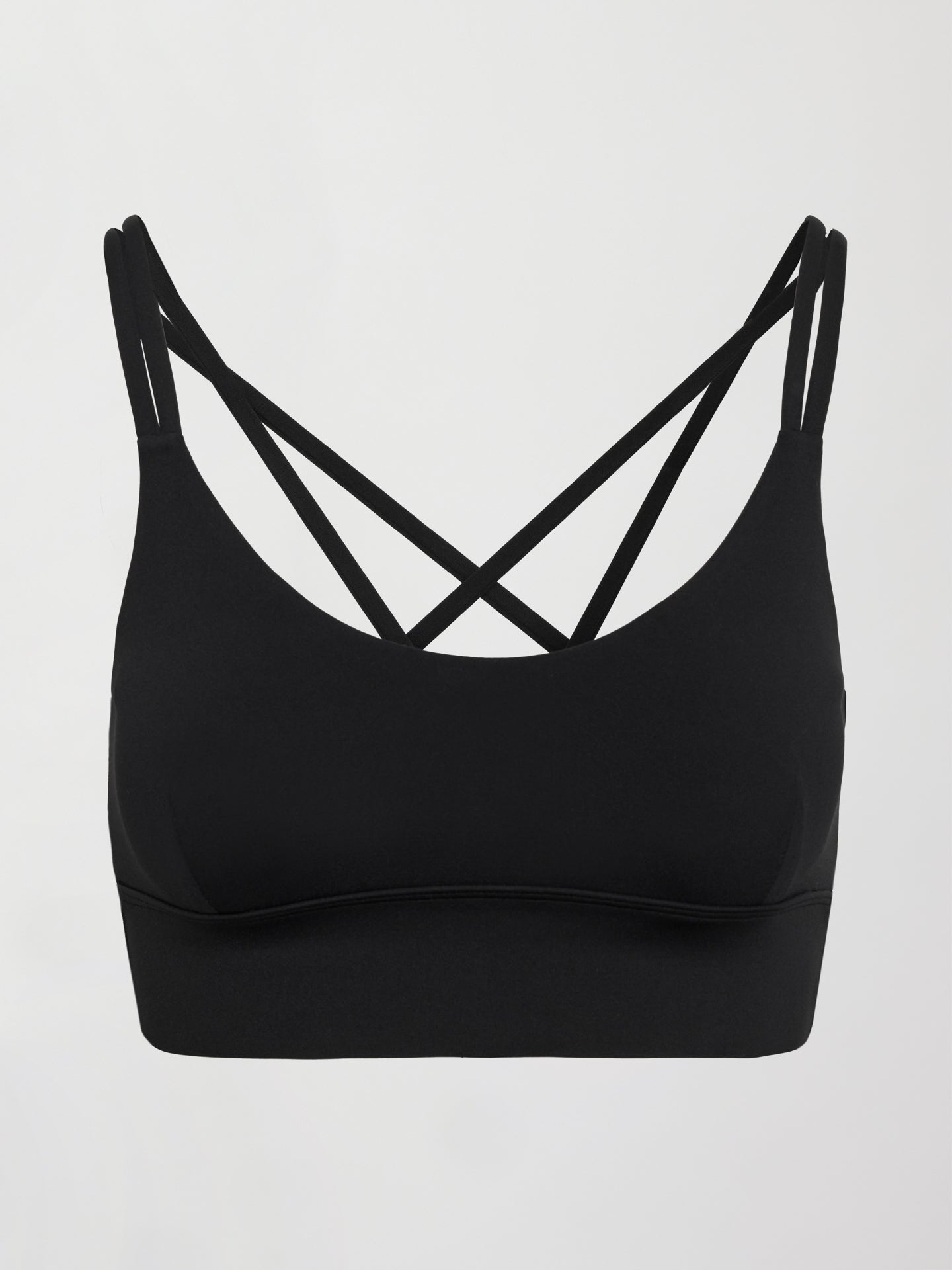 Carbon38 | Multi Strap Active Bra in Diamond Compression - Black